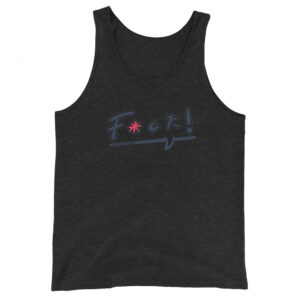 Camiseta de tirantes unisex Fuck Logo